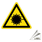Laser Symbol Label LABEL-TRIANGLE-11 Process Hazards