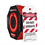 OSHA Danger Do Not Operate LOTO Tag