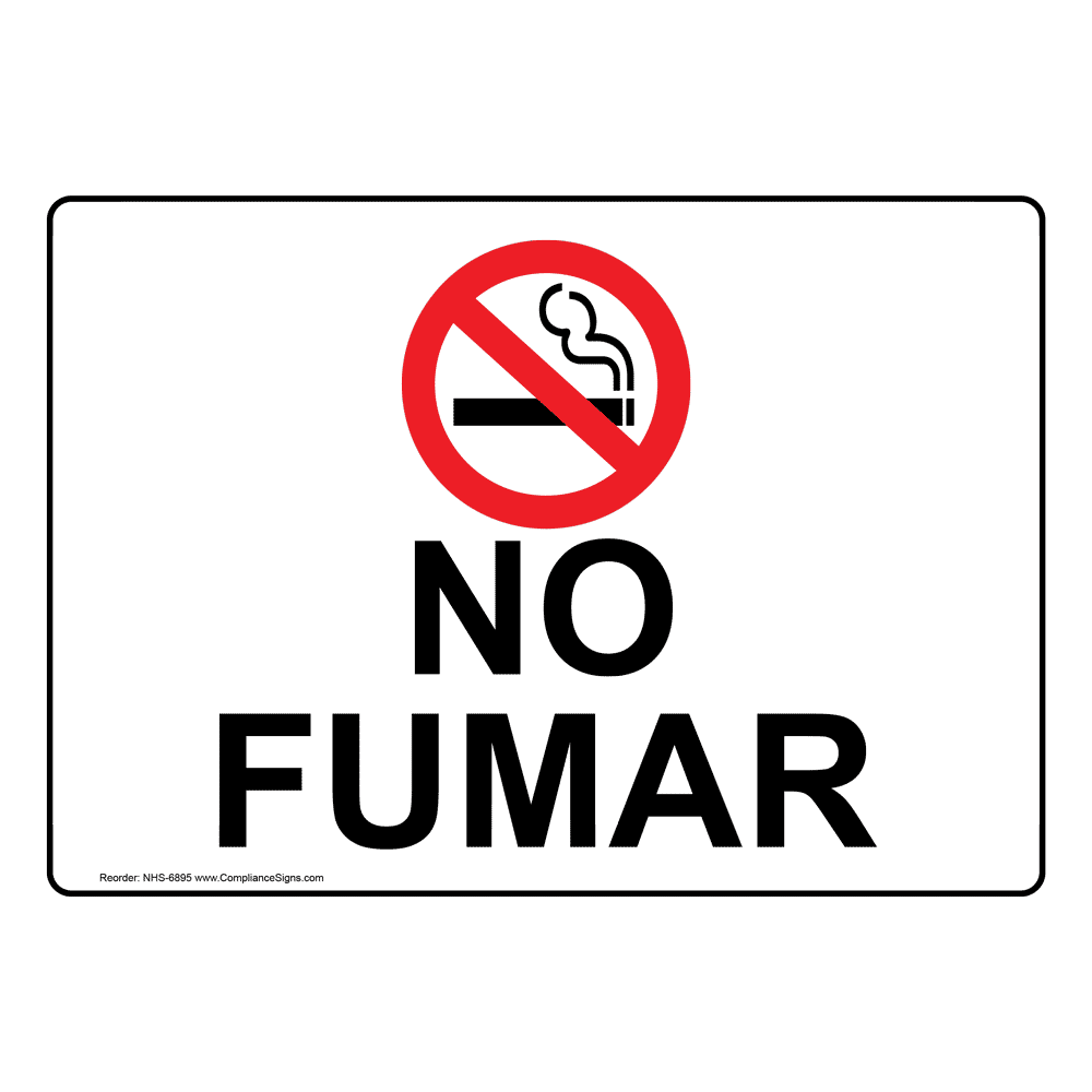 Eurasign Office Sign Aluminium No Smoking Sign Pack of 3 & Pack of 5 