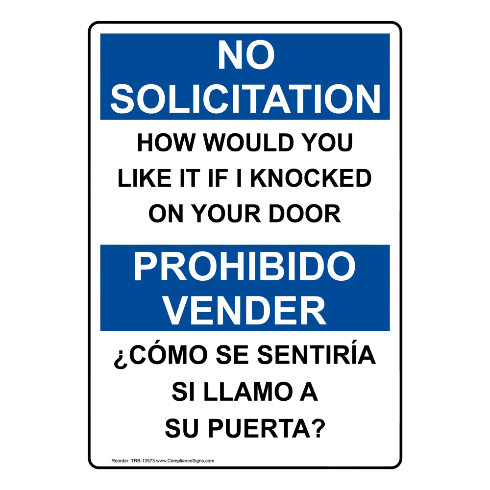 english-spanish-vertical-sign-no-solicitation-no-solicitation
