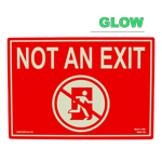 Not An Exit Sign NHE-25528 Enter / Exit Not an Exit