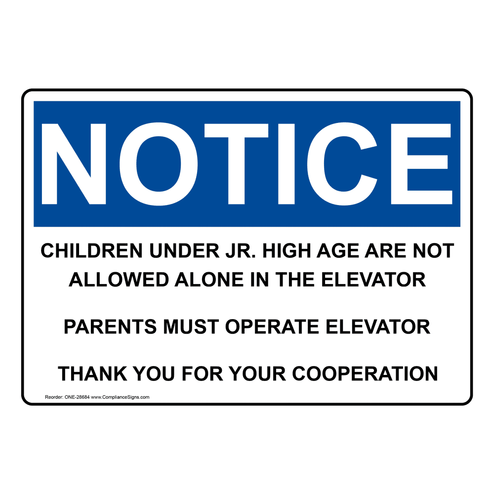 junior sign