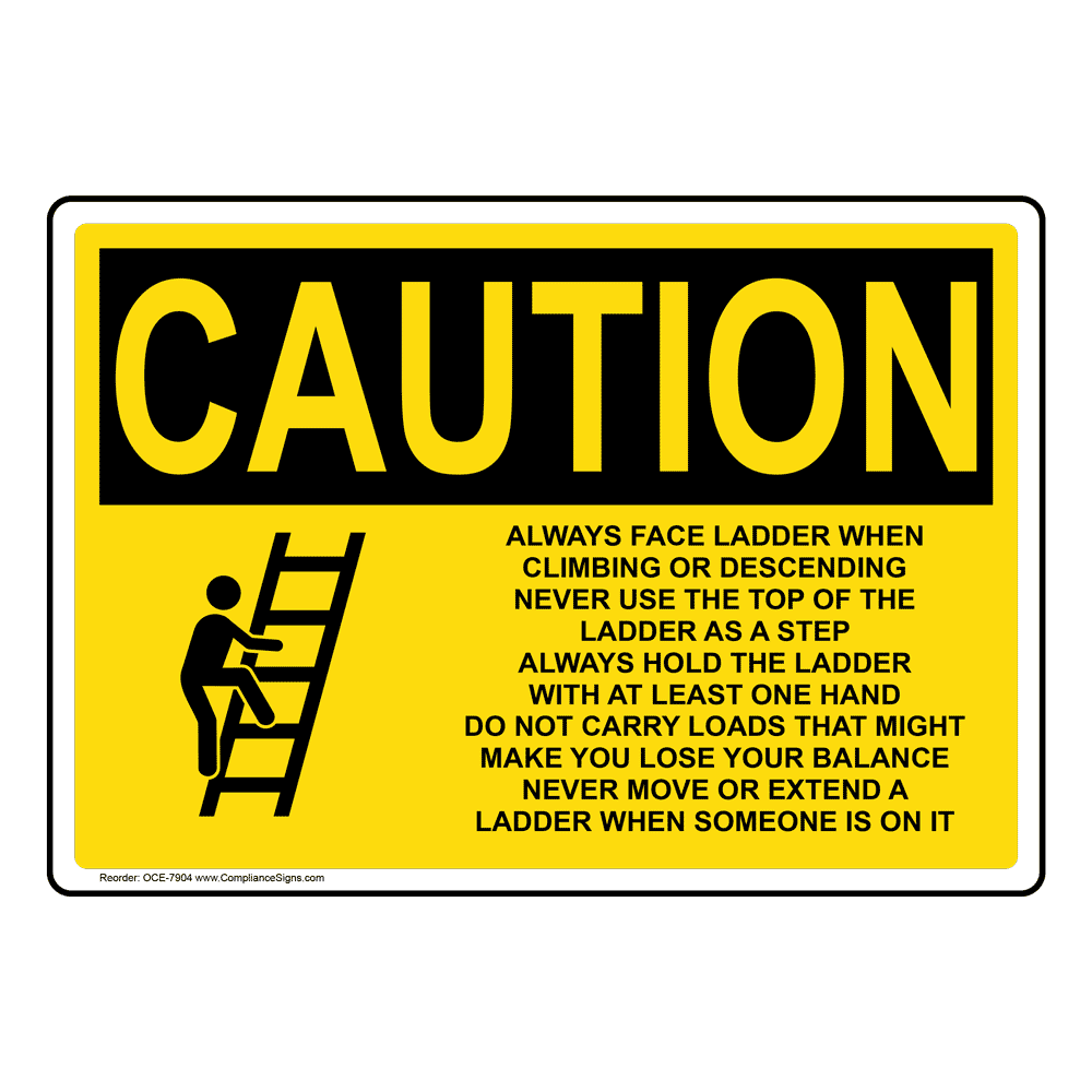 Super high ladder, I think you will appreciate it. : r/OSHA