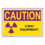 OSHA RADIATION CAUTION X-Ray Equipment Sign ORE-16384 Medical Facility