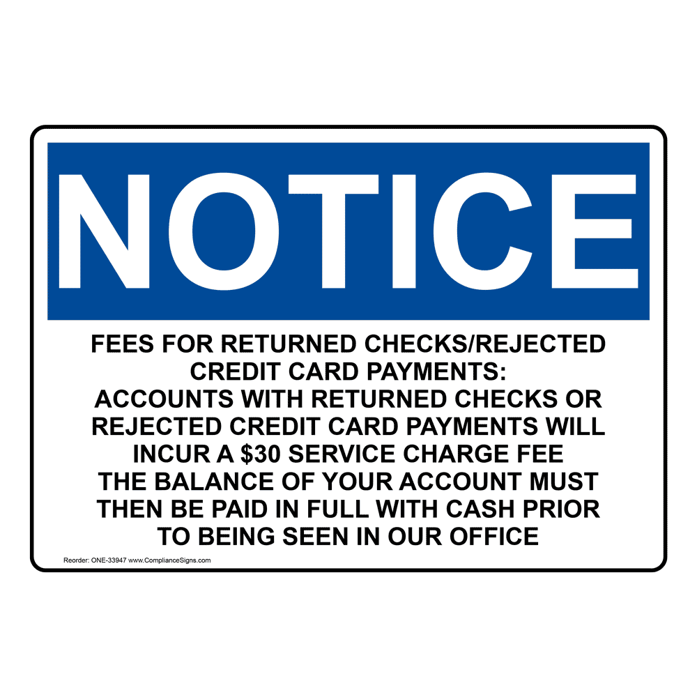 Check Card Fee