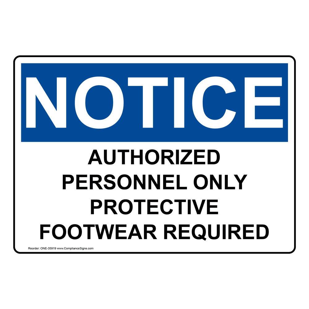 Osha 2024 approved footwear