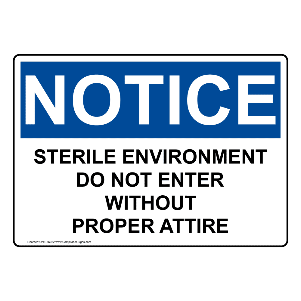 Do Not Enter Without Wearing Protective Clothing OSHA Sign MPPE115