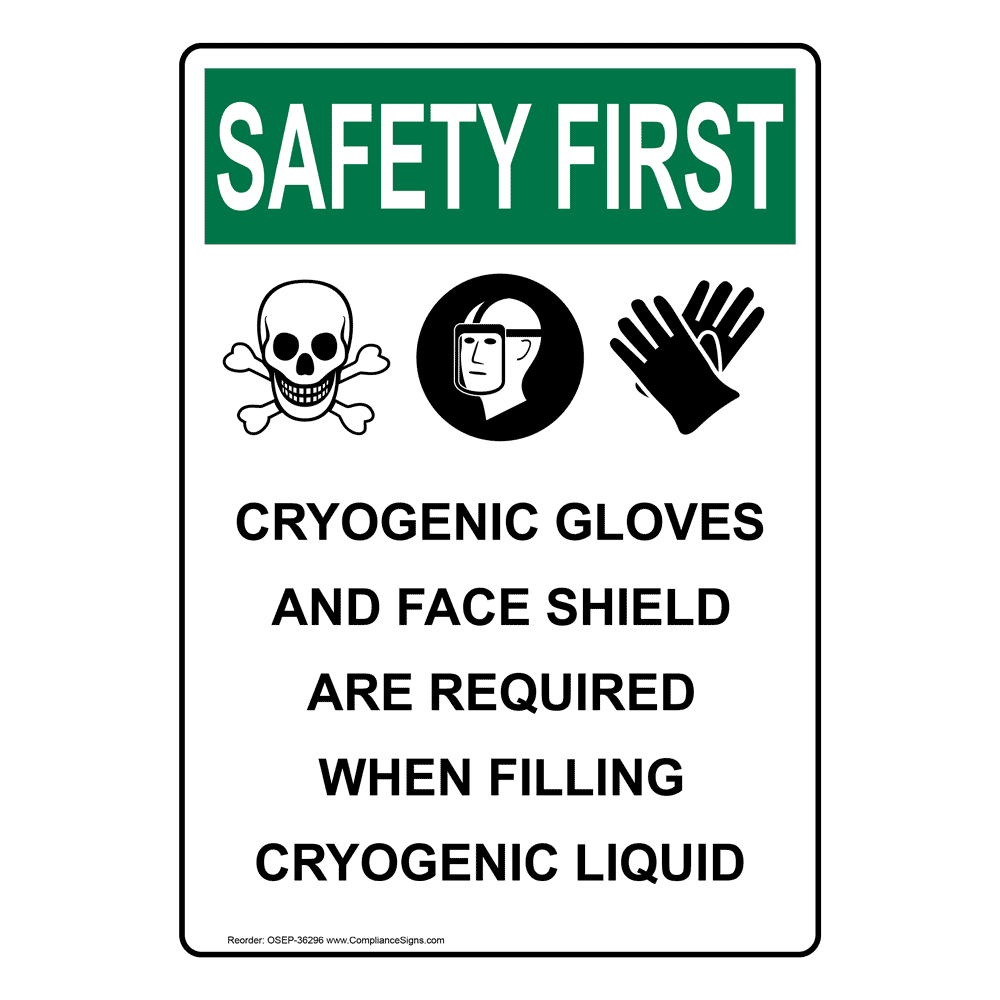 vertical-cryogenic-gloves-and-sign-osha-safety-first