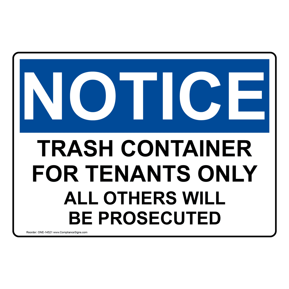 Aluminum Sign Work Site Protect Your Business 10 X 7 Aluminum Warehouse & Shop Area No Dumping Violators Prosecuted Bilingual OSHA Waring Sign  Made in the USA
