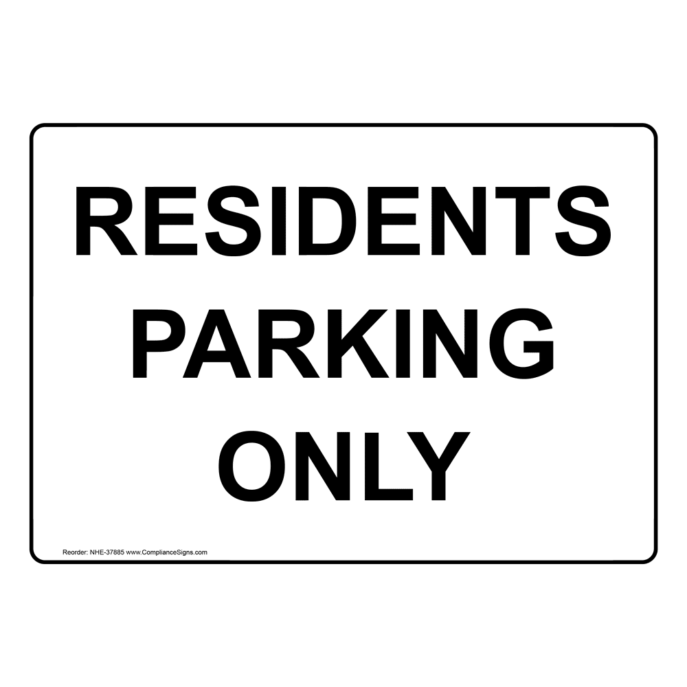parking-control-parking-reserved-sign-residents-parking-only