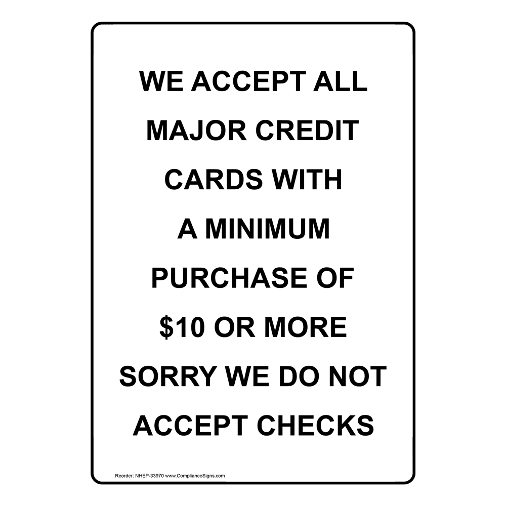 white-vertical-sign-we-accept-all-major-credit-cards-with