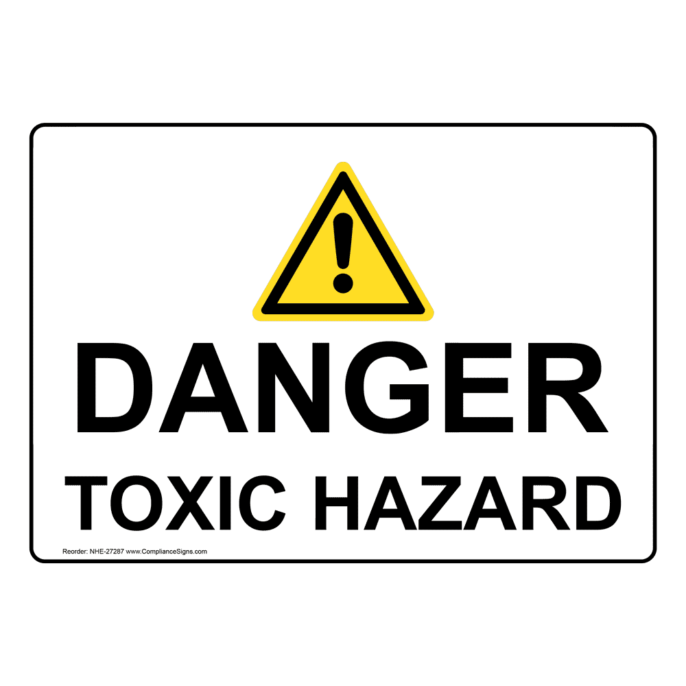 toxic hazard sign