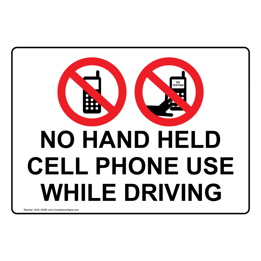 traffic-safety-sign-no-hand-held-cell-phone-use-while-driving