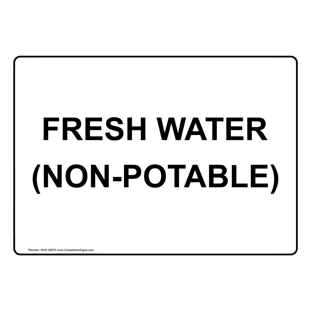 potable-non-potable-water-sign-fresh-water-non-potable