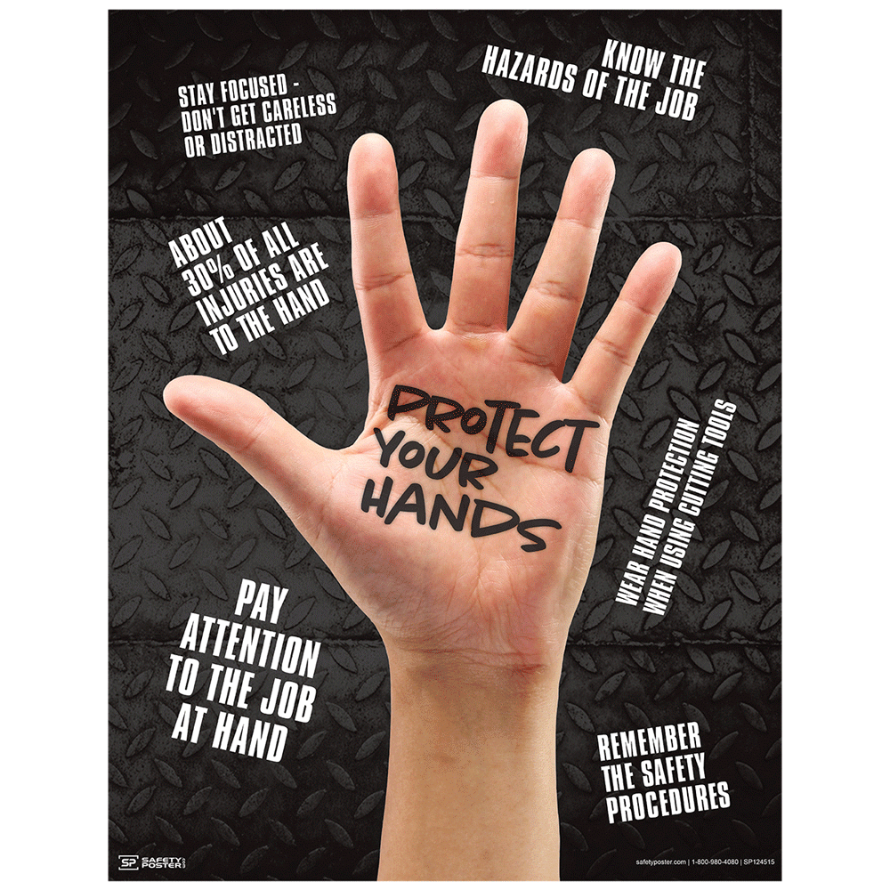 Protect Your Hands Poster