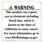 California Prop 65 Consumer Product Warning Sign CAWE-43032