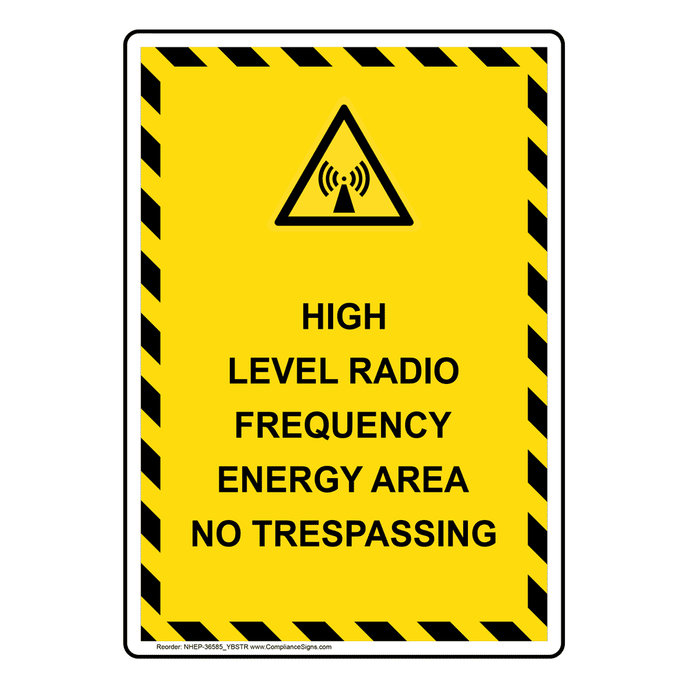 vertical-sign-no-trespassing-high-level-radio