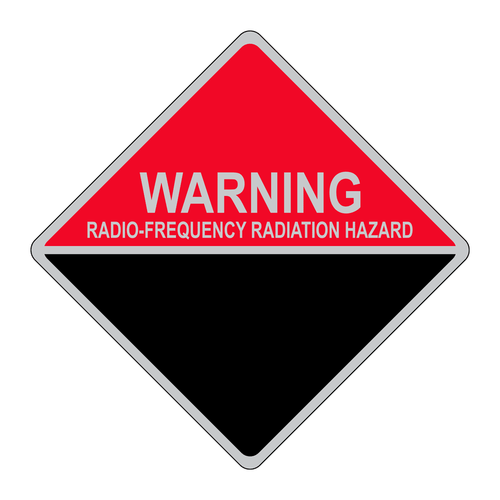 accident-prevention-sign-warning-radio-frequency-radiation-hazard