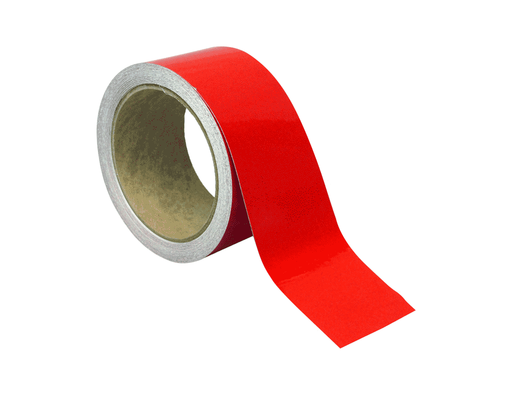Red Reflective Safety Tape - ASTM D 4956