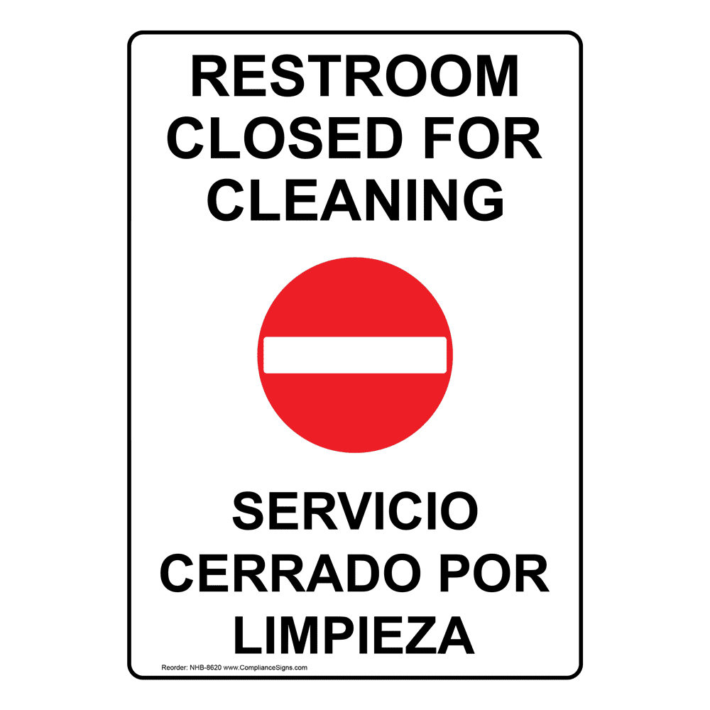 Restroom Out Of Service Sign Printable Pdf