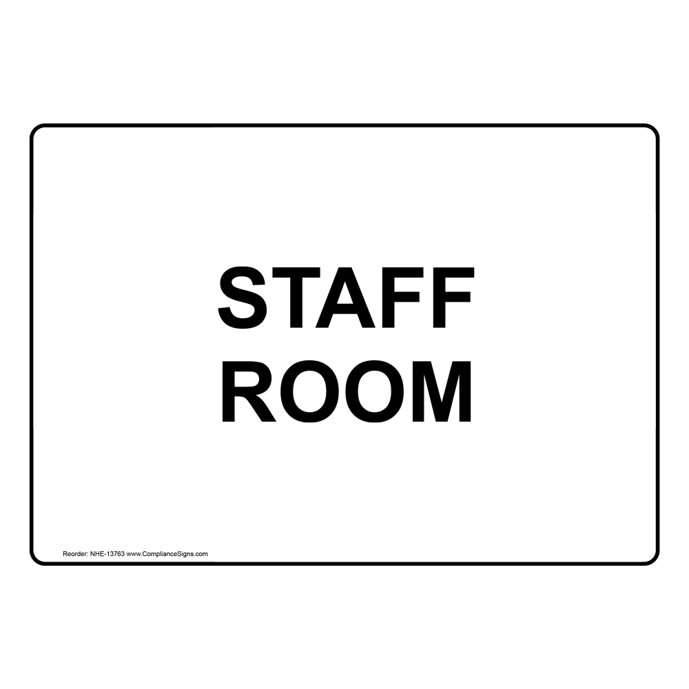 wayfinding-information-sign-staff-room