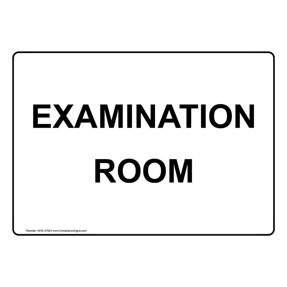 medical-facility-room-name-sign-examination-room