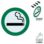 Smoking Permitted Symbol Label Prohib-01_a_SYM-Clear Smoking Area