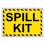 Spill Kit Sign NHE-32718_YBSTR