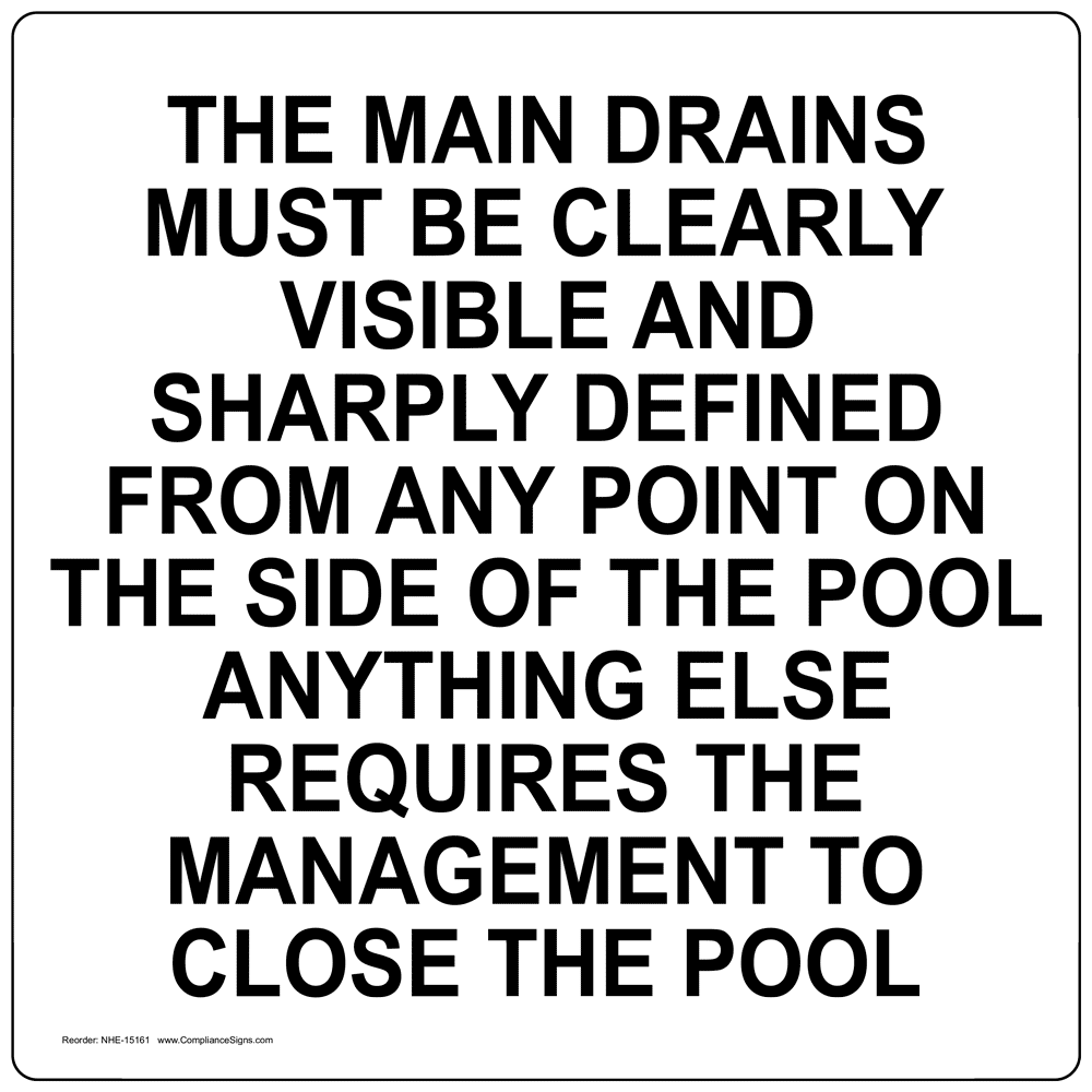 Recreation Water Safety Sign - Sturdy Aluminum - Made in USA