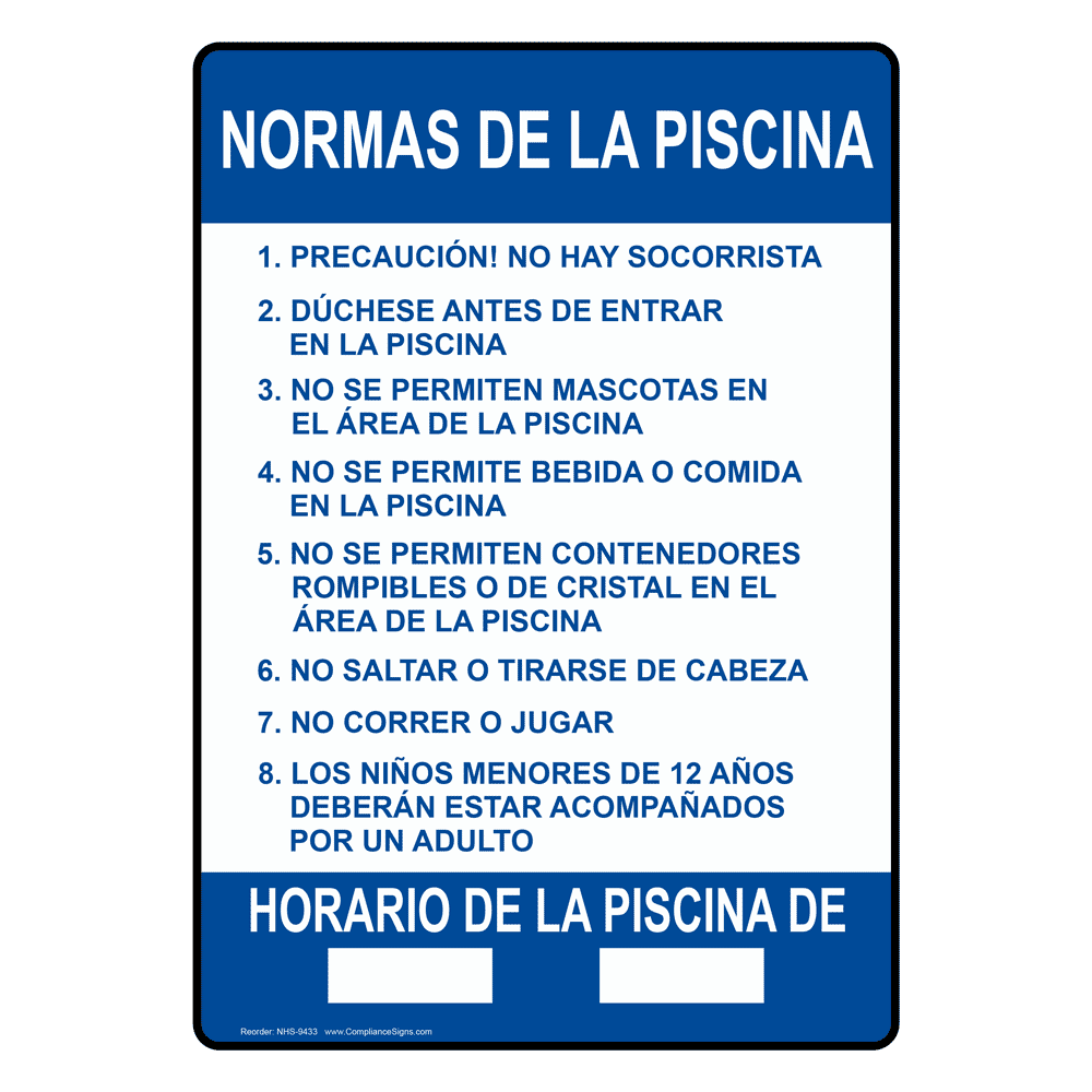 spanish-vertical-sign-custom-pool-rules-made-in-usa