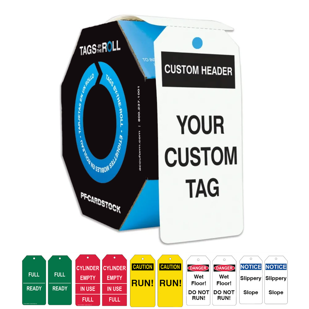 Custom Tags by the Roll