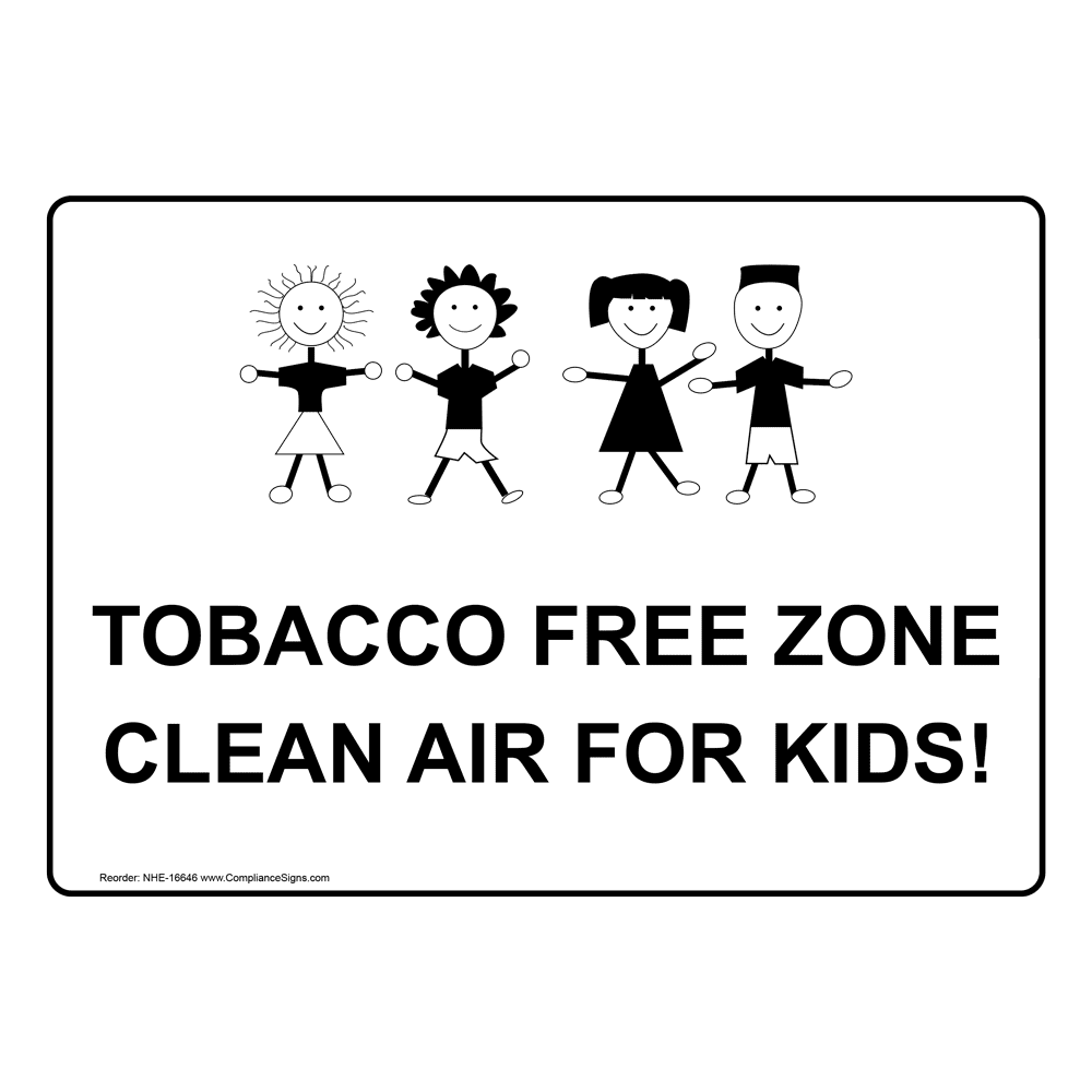 Free Printable No Tobacco Signs