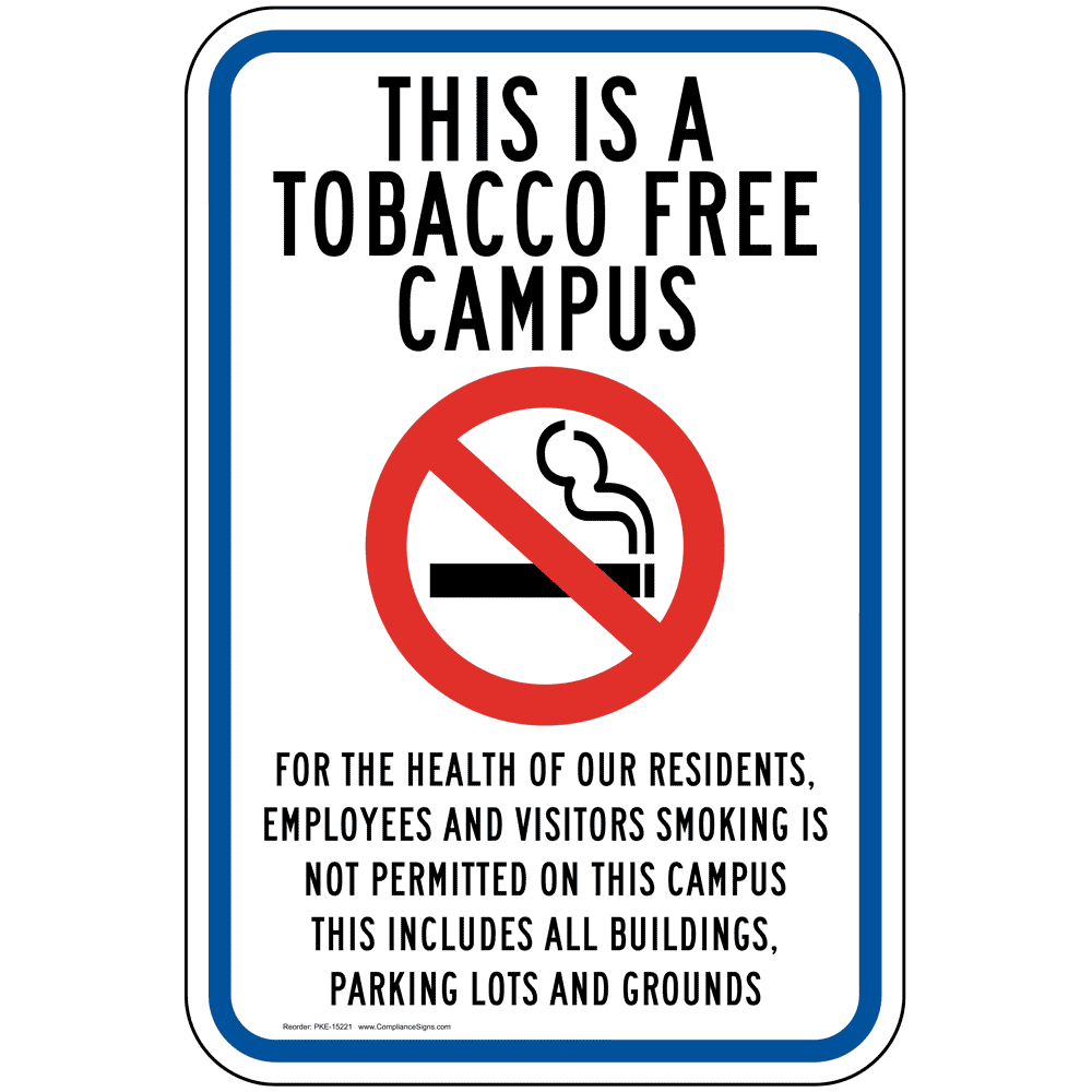 Is it a problem? Here's what you need to know about tobacco-free