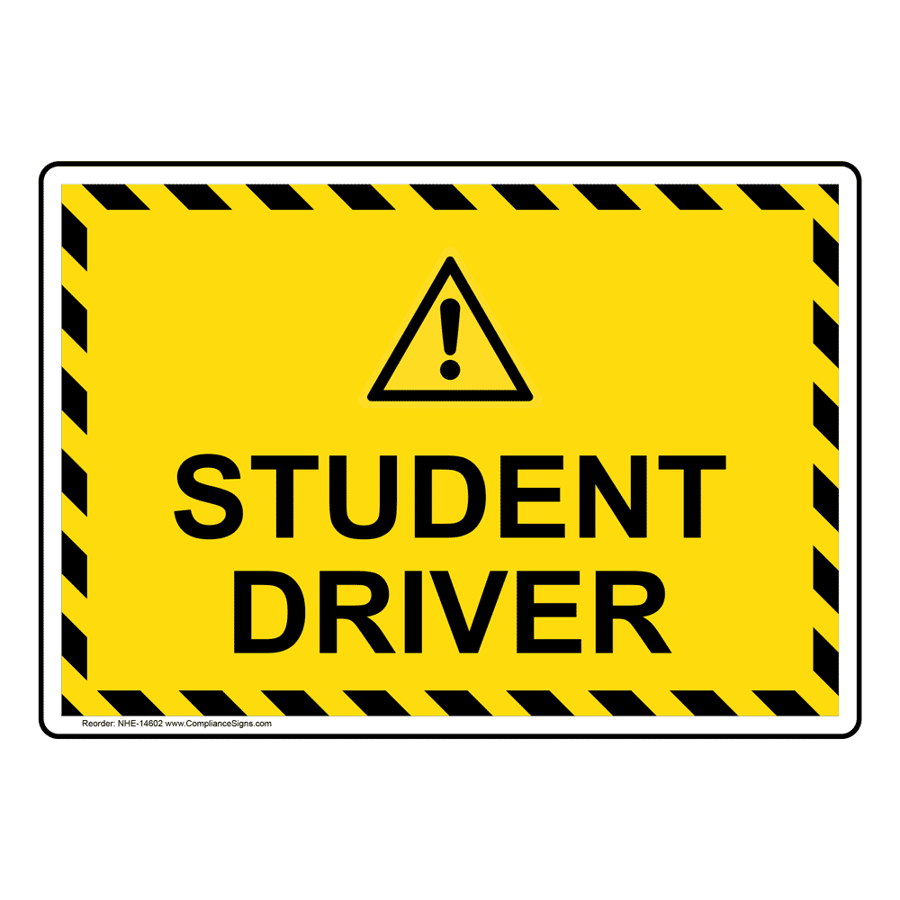 yellow-student-driver-sign-with-symbol-6-sizes