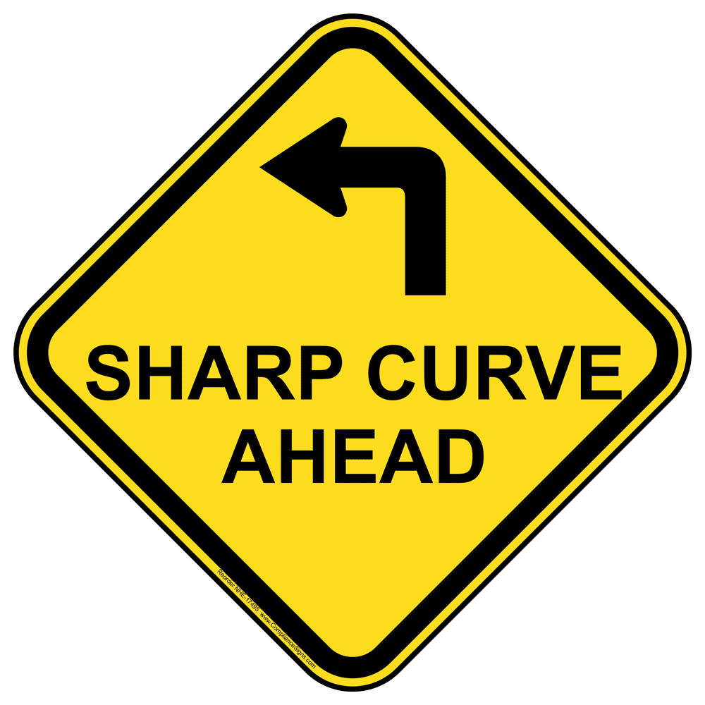 traffic-control-sign-sharp-curve-ahead-with-left-arrow