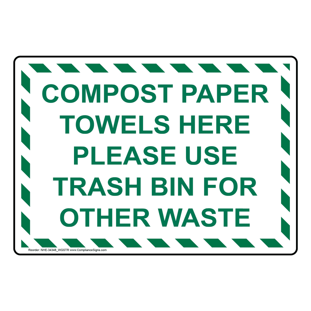 Can you compost paper towels? ⋆ Fork in the Road