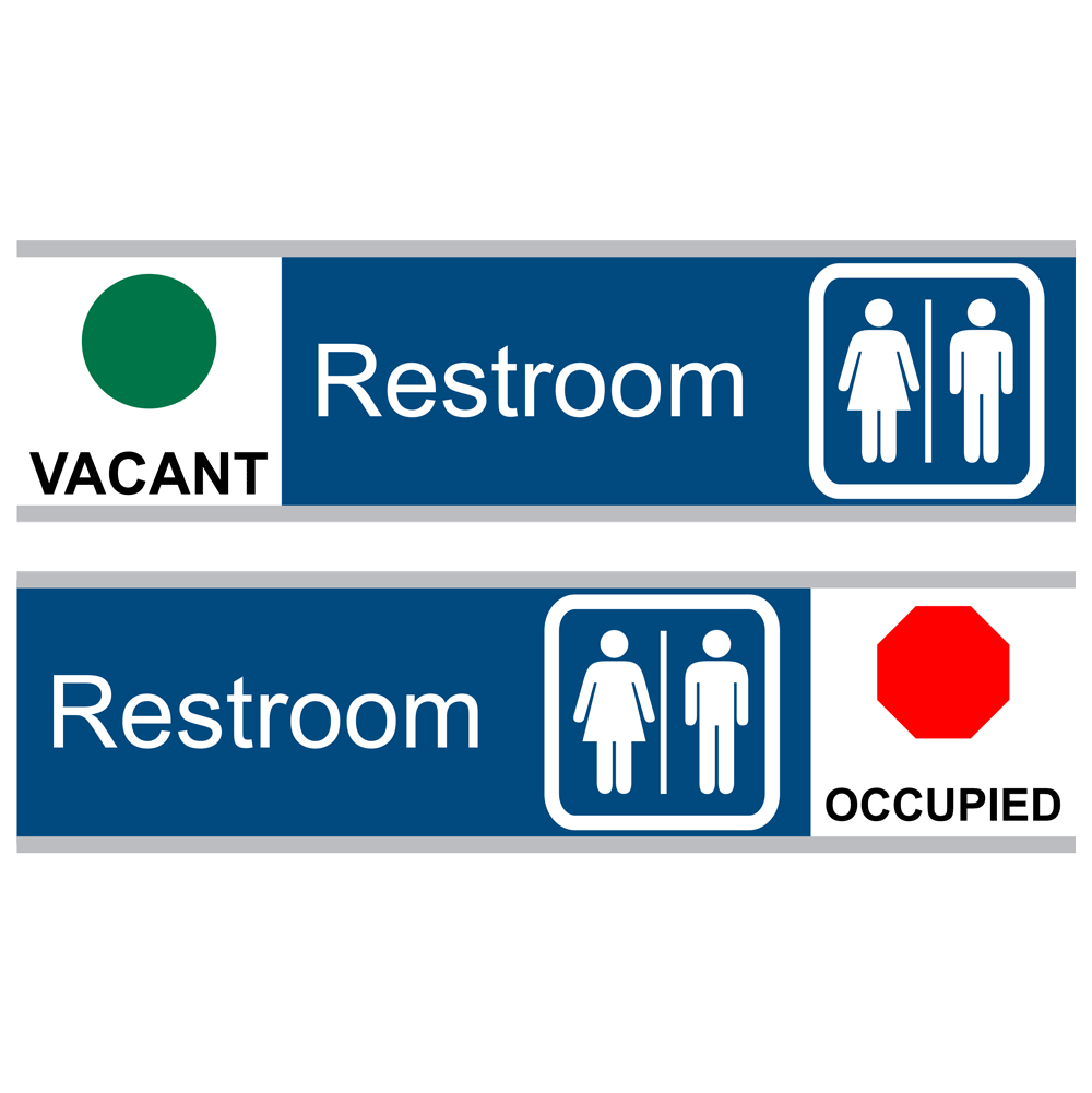 bathroom occupied sign