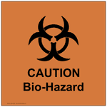 VA Code Caution Biohazard Sign NHE-15987