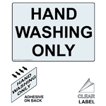 Hand Washing Only Label NHE-13216 Hand Washing
