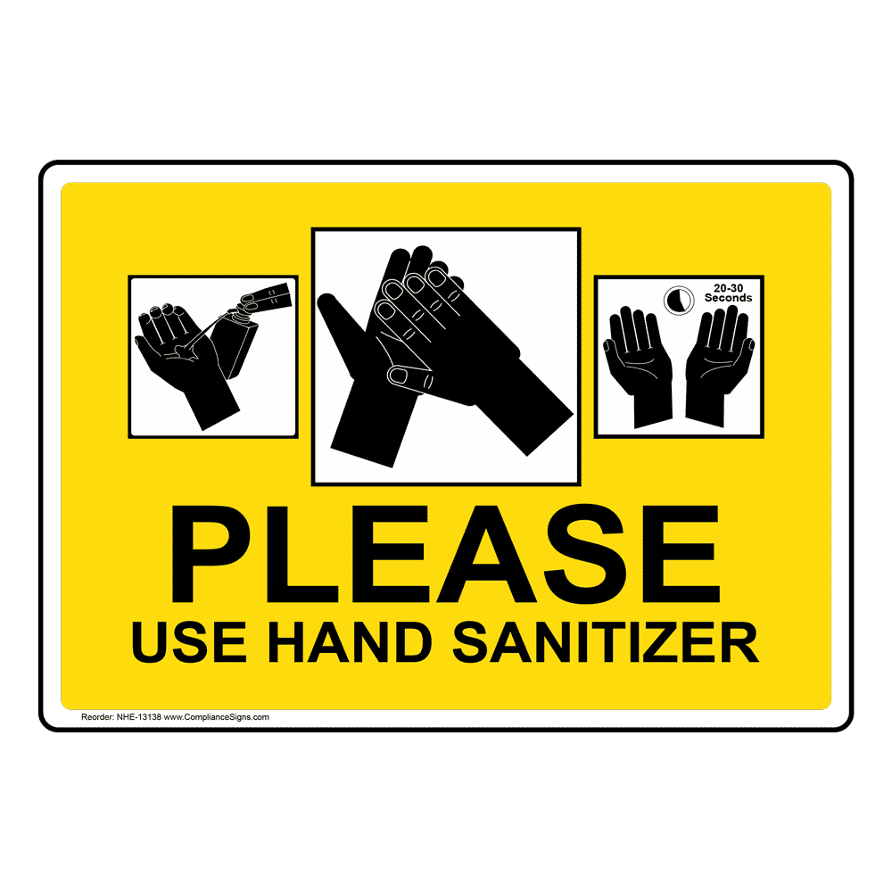 PLEASE USE HAND SAN1TISER SIGN VARIOUS SIZES SIGN & STICKER OPTIONS 