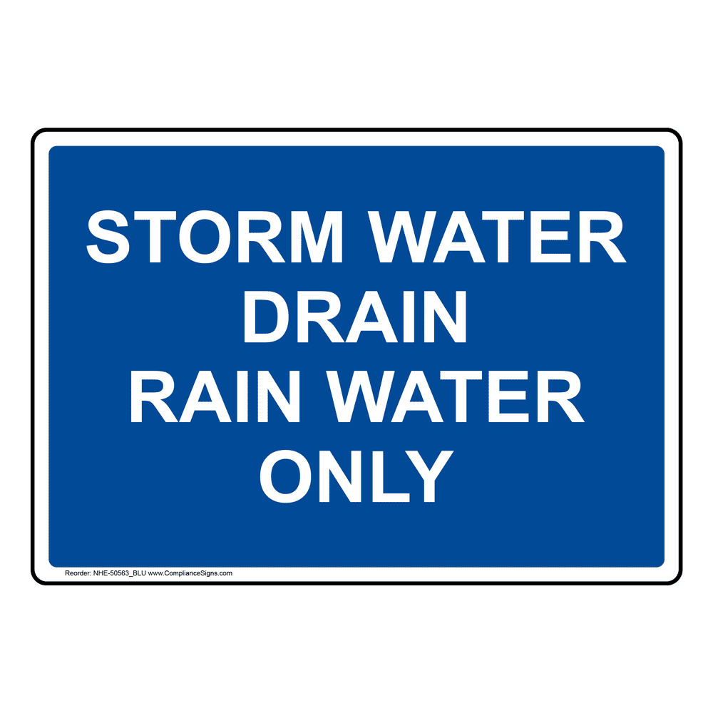 H2o drain store