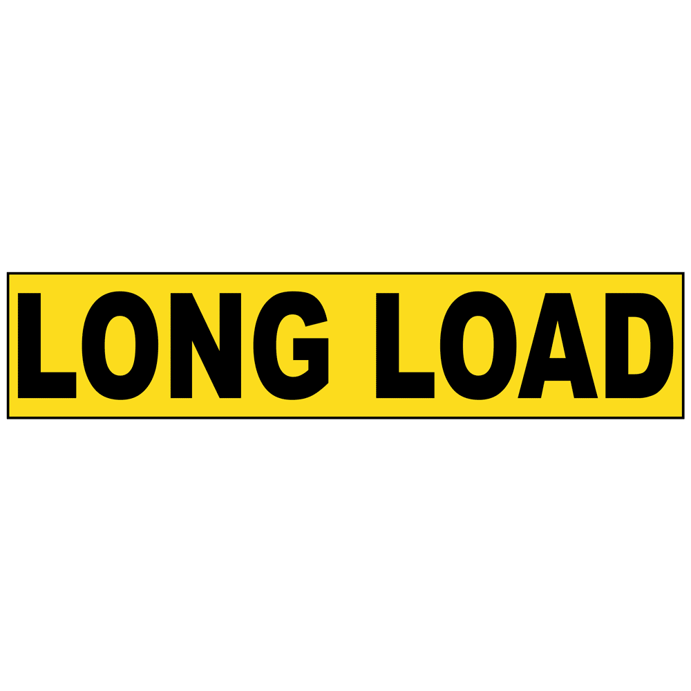 Long Load Banner NHE14927 Wide / Oversize / Long Load