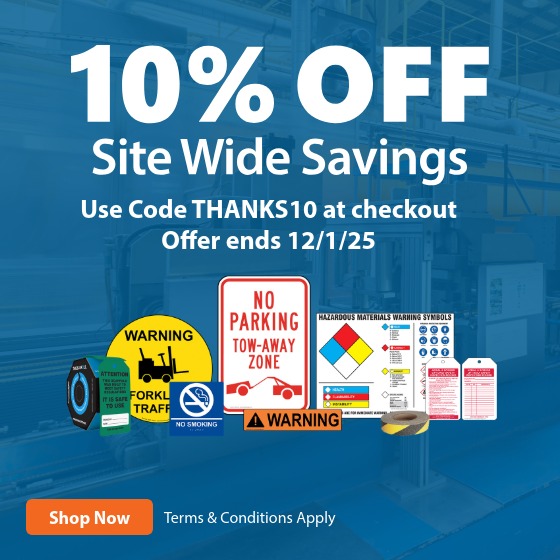 10% Off Store Wide Savings with Code THANKS10
