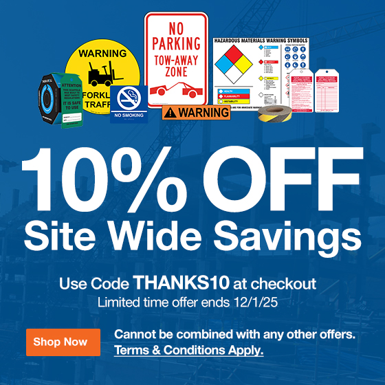 10% Off Store Wide Savings with Code THANKS10