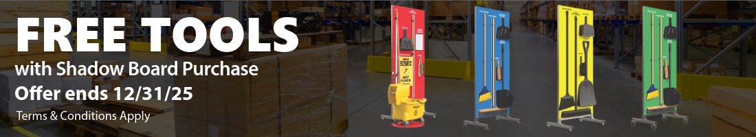 FREE Shadow Board Tools With Purchase